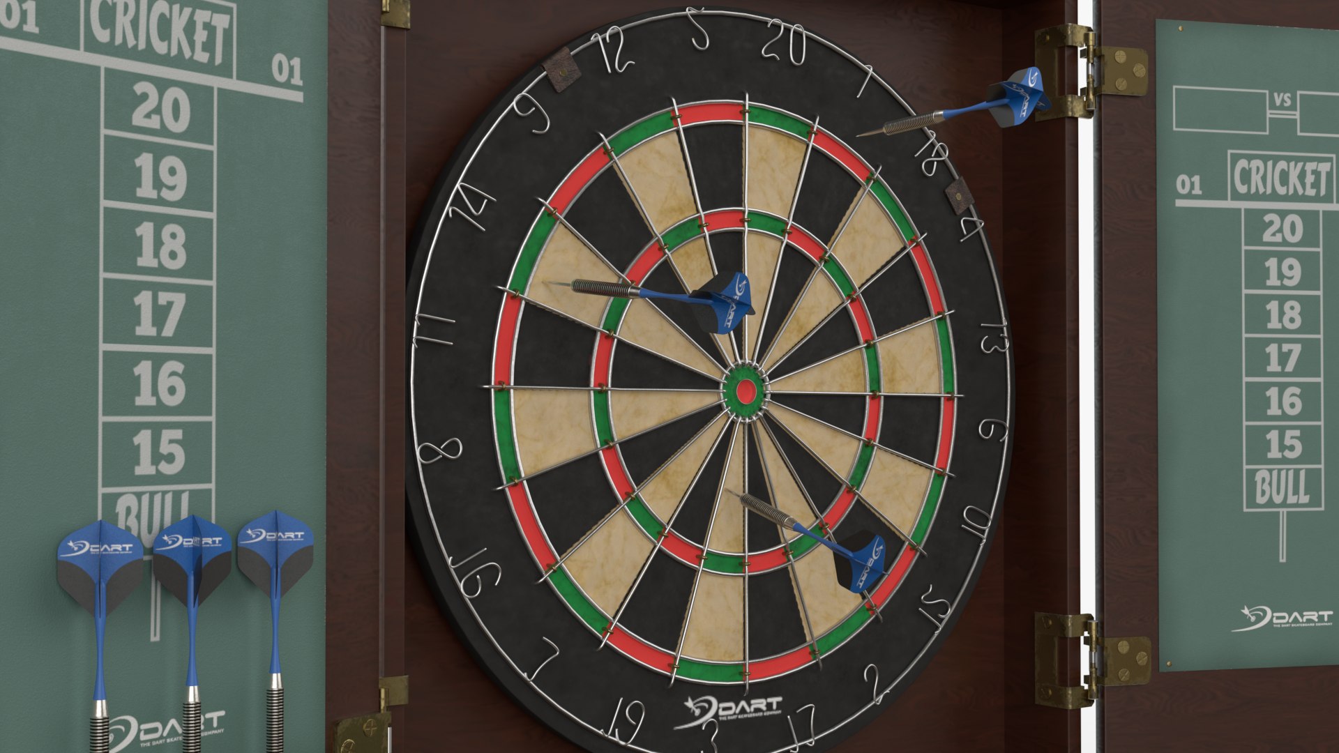 Dartboard and  Easy Hang Cabinet with Darts 3D model https://p.turbosquid.com/ts-thumb/94/BMI67h/8K/dartboard1/png/1713173454/1920x1080/fit_q87/d4701b9f680a129ae128dd6eeb3bffcfe4e0ca2a/dartboard1.jpg