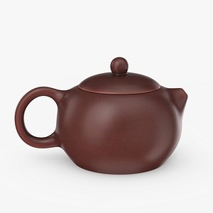 3D yixing clay teapot model