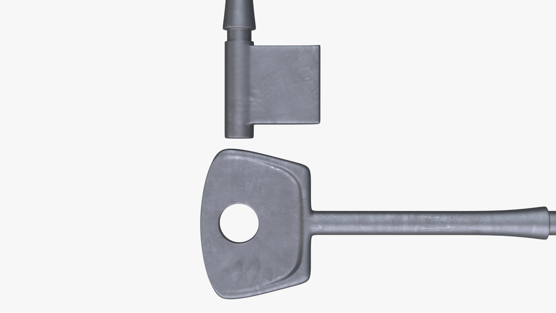 Old Key 3D Model - TurboSquid 1704702