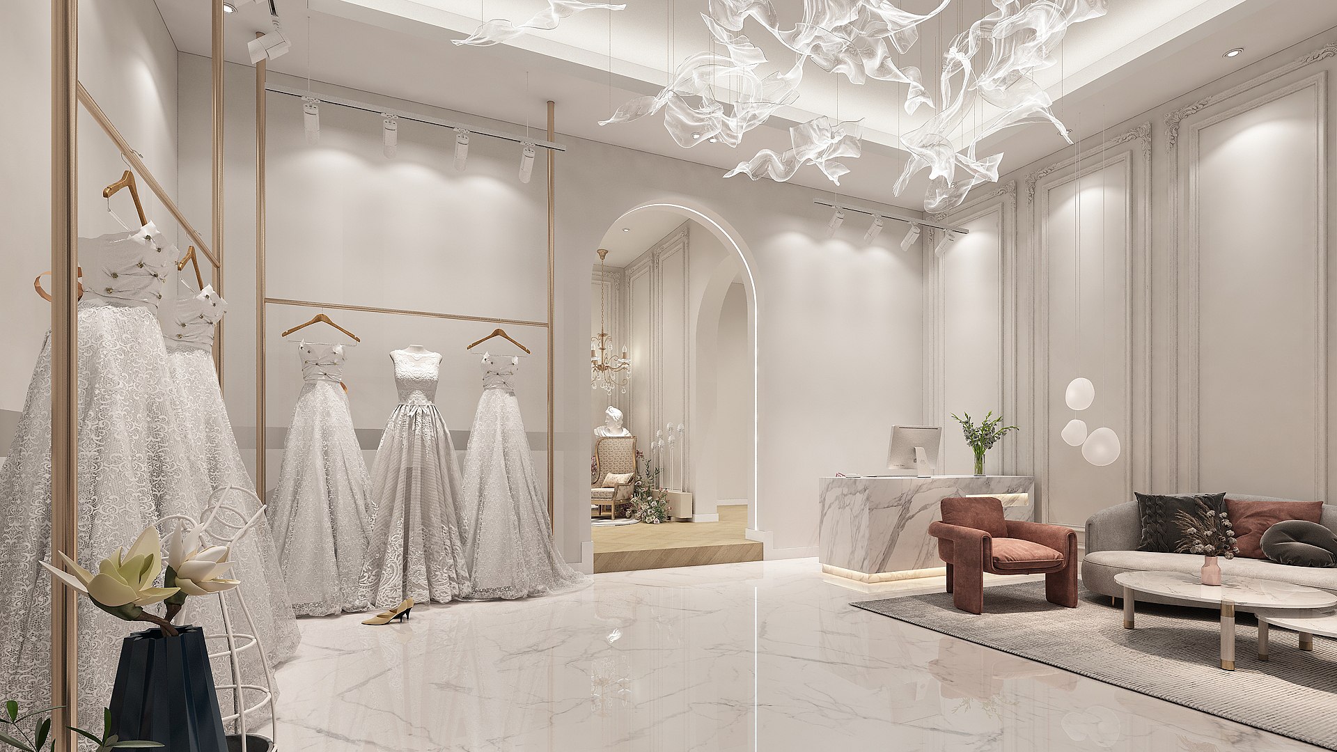 3D Wedding Store 01 Model - TurboSquid 1873405