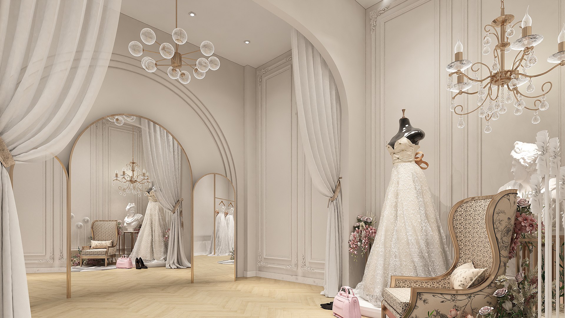 3D Wedding Store 01 Model - TurboSquid 1873405