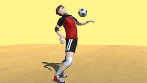 Soccer Avatars Actions 3D model