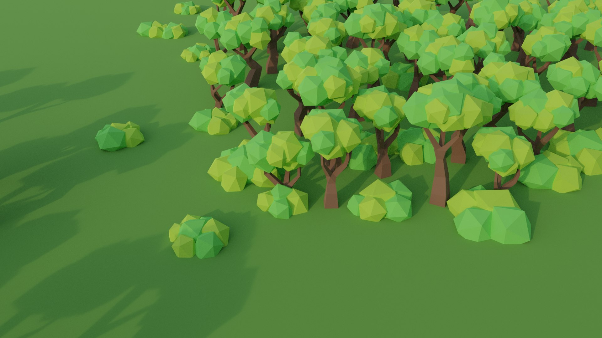 3D Low Poly Tree Pack Model - TurboSquid 1753440