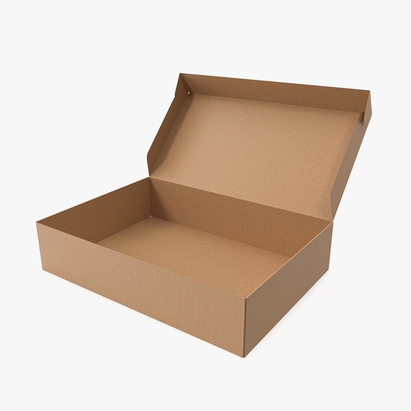 Cardboard box 03 3D model