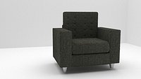 Modern Fabric Armchair