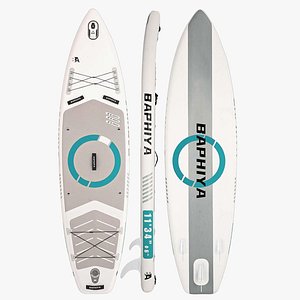 3dmodelSUP Inflatable Stand Up Paddle Board with Kayak Seat for Adults 3D model