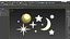 Estrella de dibujos animados Pack Estrellas
