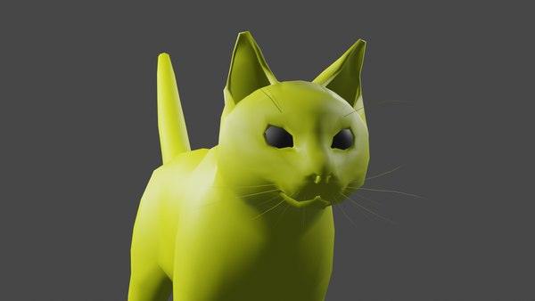 modelo 3d Cat Base mesh - TurboSquid 2071454