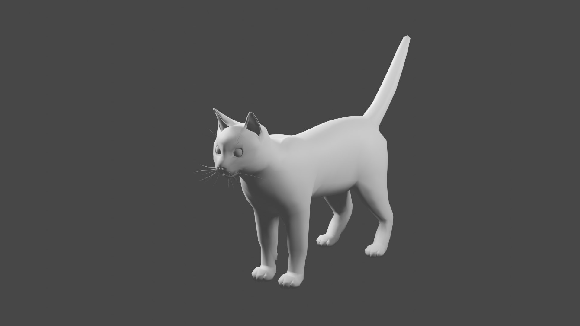 3D Cat Base Mesh Model - TurboSquid 2071454