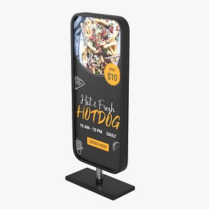 3D Advertising Stand