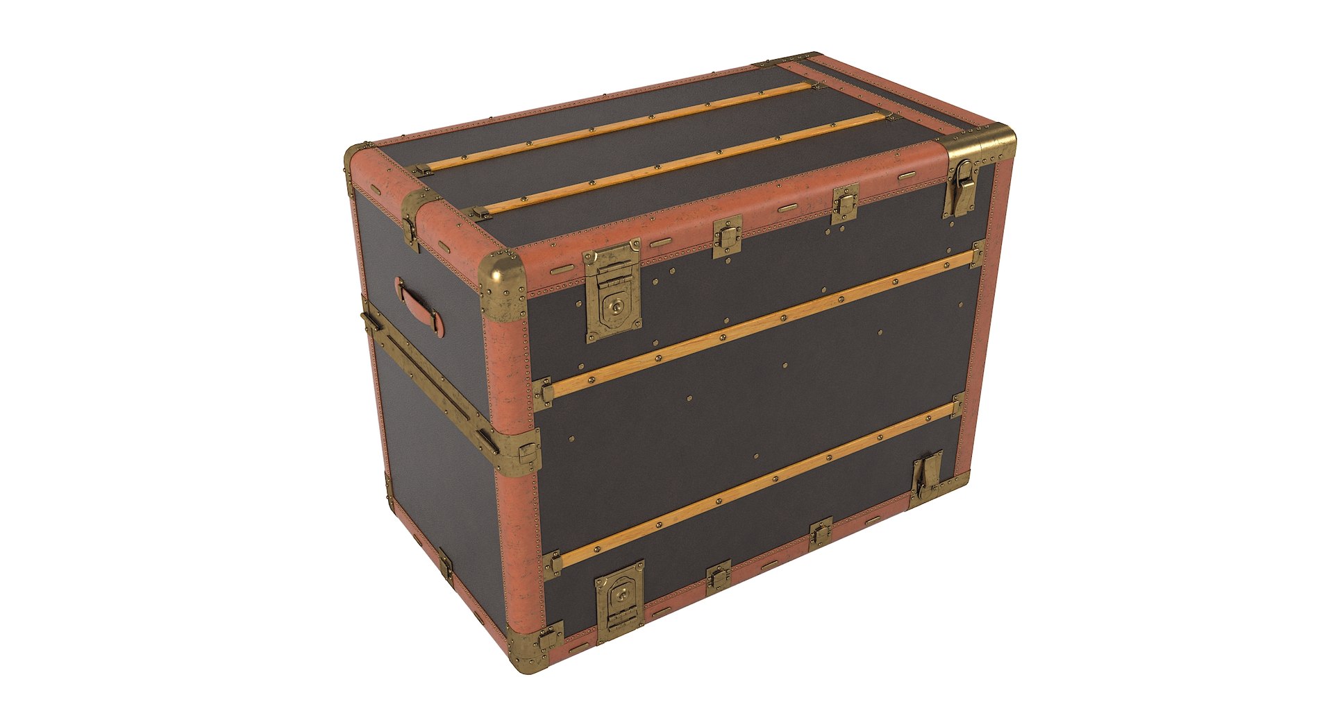 1930s Wardrobe Steamer Trunk Luggage Chest by Hartmann at 1stDibs