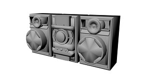 free fbx model stereo