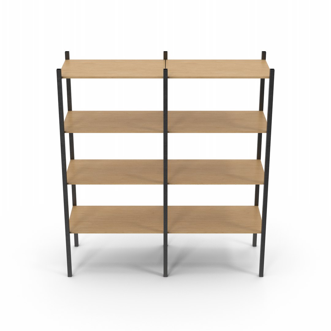 3D Model Warehouse Wooden Racks - TurboSquid 2305666