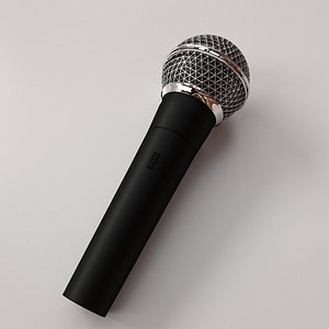 microphone mic 3D model