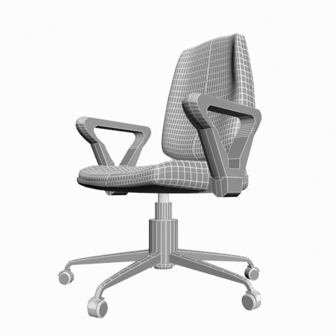 office chair 3d max
