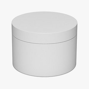 cosmetic jar 3D