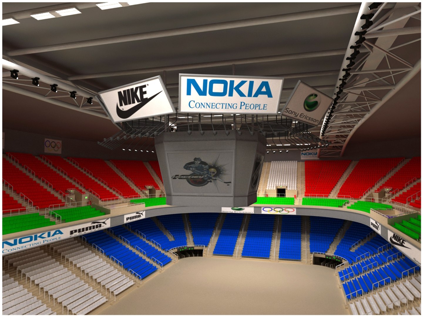 3d Generic Arena
