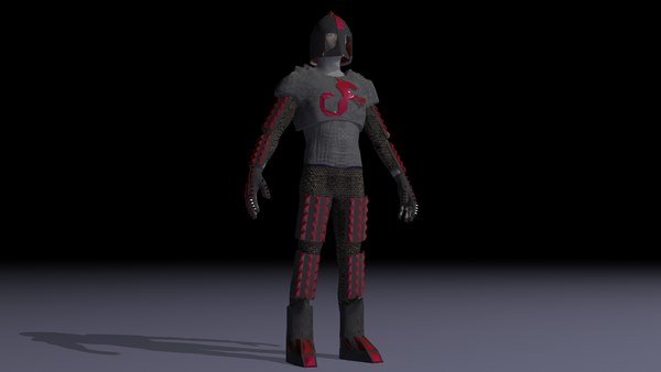modelo 3d Caballero oscuro - TurboSquid 625945