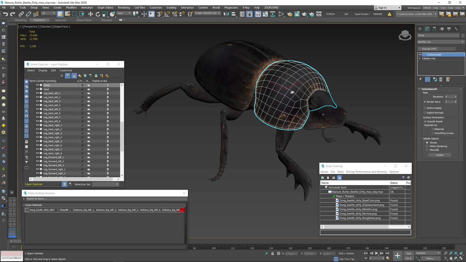 Manure Roller Beetle Dirty 3D model https://p.turbosquid.com/ts-thumb/94/euHYMo/rH/manurerollerbeetledirtyvray3dmodel014/jpg/1729966967/1920x1080/fit_q87/02b21130cac4c587bcab020fd05229bb695f0898/manurerollerbeetledirtyvray3dmodel014.jpg