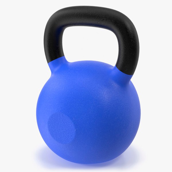 3D Cast Iron Kettlebell model