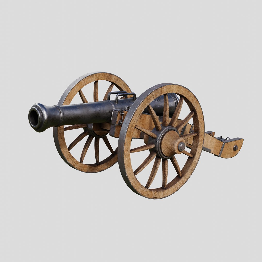 Gribeauval Cannon 3D Model - TurboSquid 2032692