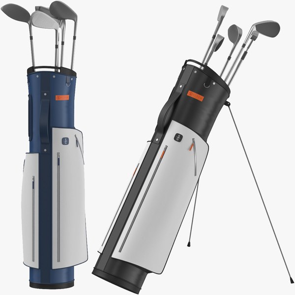 Golf Bags Collection 3D model