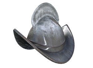 medieval spanish helmet 3d model