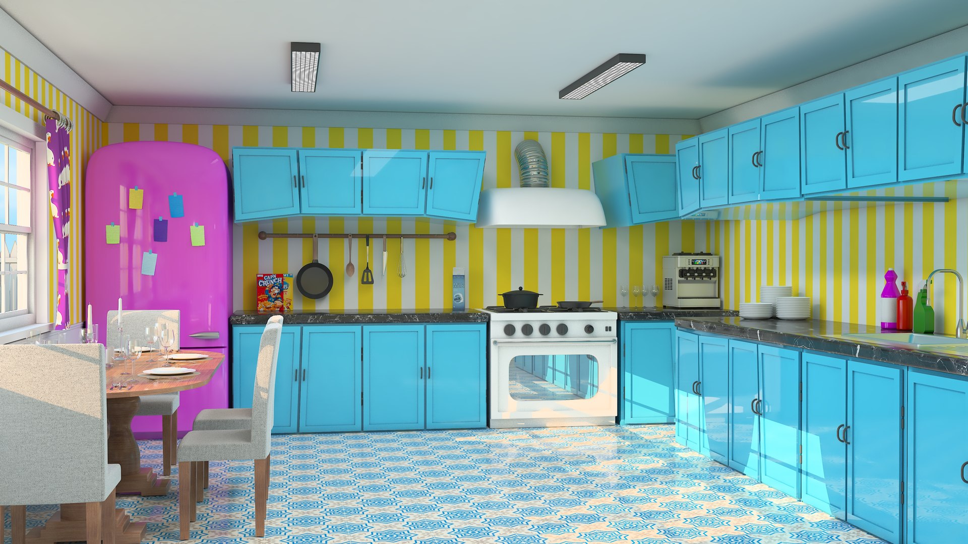 3D model Cartoon Collection 2 https://p.turbosquid.com/ts-thumb/94/l3Y6kT/HY/cartoonkitchen1/jpg/1710232605/1920x1080/fit_q87/d106e6189c2cfe2e77f9d80fa907b2c9cc0a6da4/cartoonkitchen1.jpg