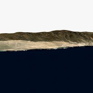 Branco Island Barlavento Archipelago Republic of Cabo Verde 3D model