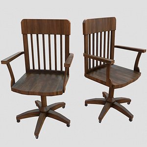 Wooden Office Chair
