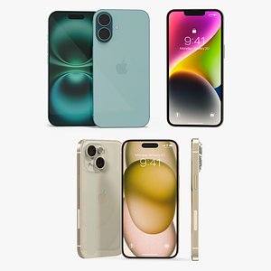 3D model iPhone 14-16 Collection