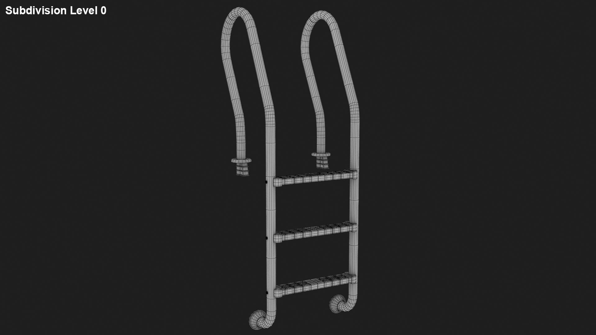 3D Pool Ladder Collection - TurboSquid 2166281