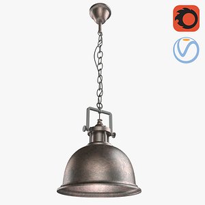 Loft Grunge Metal Lamp