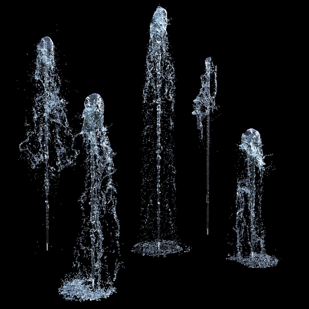3D Water Collection 9 Model - TurboSquid 2076014