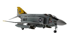 3D F-4J Fantom low-poly
