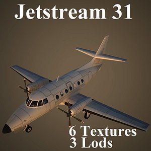 british aerospace 31 3d model