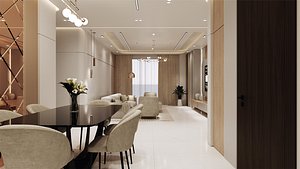 Apartment Interior 3D model