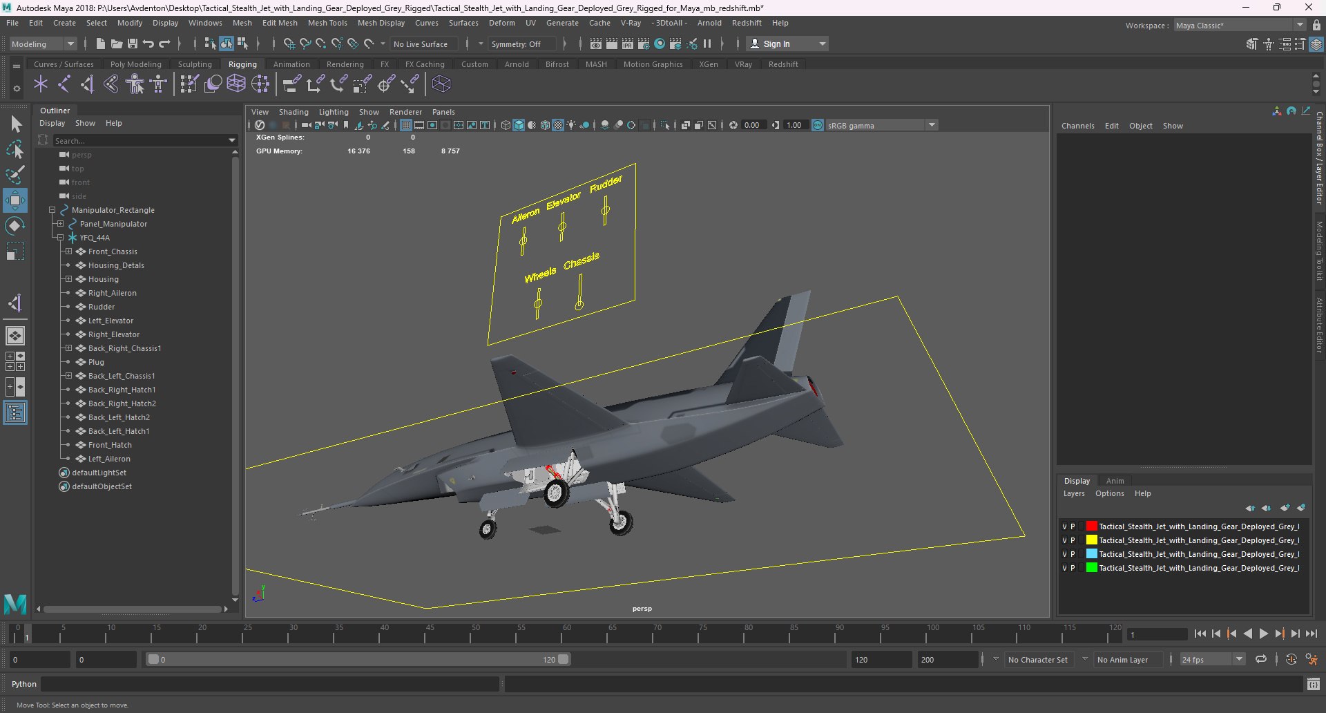 3D Tactical Stealth Jet with Landing Gear Deployed Grey Rigged for Maya https://p.turbosquid.com/ts-thumb/94/zAsn3P/5K/tactical_stealth_jet_with_landing_gear_deployed_grey_rigged_for_maya_1003/jpg/1756342460/1920x1080/fit_q87/e26e356ae6c1297fd4ca20aabab1fc52c62c20d5/tactical_stealth_jet_with_landing_gear_deployed_grey_rigged_for_maya_1003.jpg