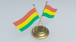 Flag of Bolivia 3D Model