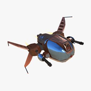 spaceship drone 3D