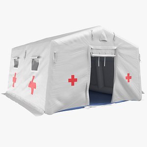 quarantine tent 3D