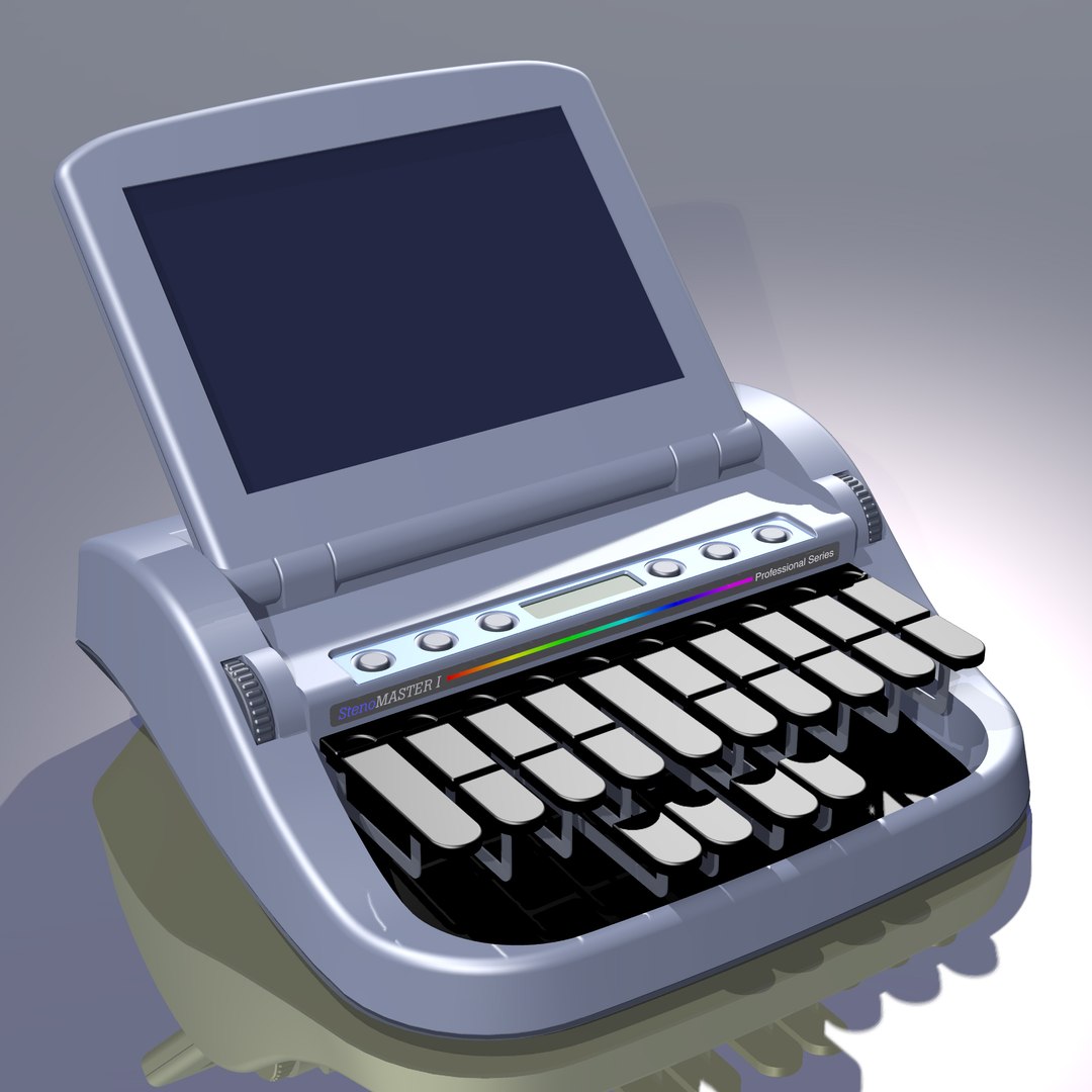 stenographer machine