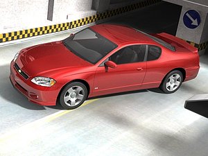 3d chevrolet monte carlo model