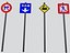 Road Markings Traffic Signs Collection Pack