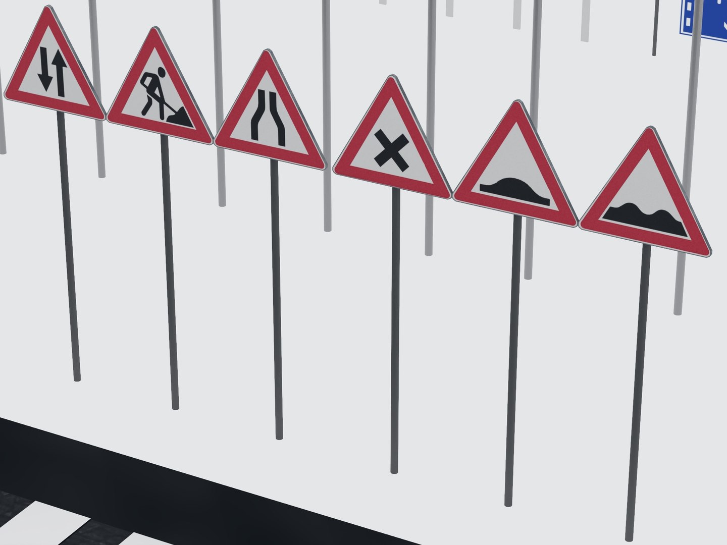 3D Road Markings Traffic Signs Collection Pack https://p.turbosquid.com/ts-thumb/95/HURz86/u0/8185/jpg/1791427569/1920x1080/fit_q87/c5ceb37e646eb21c9c48f77c315ccc3db9e2aab4/8185.jpg