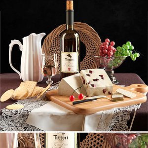 wine cheese model