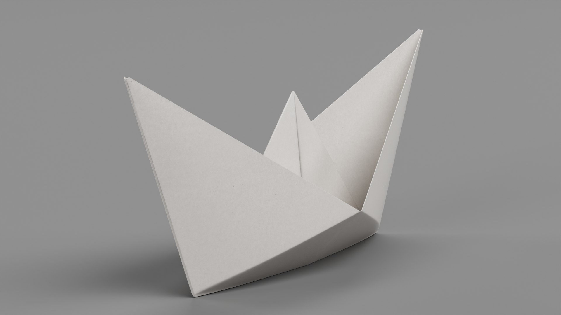 3D Paper Boat 01 Model - TurboSquid 2181721