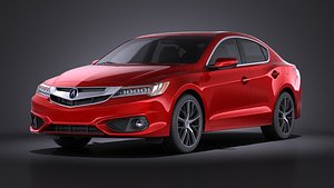 3d model 2016 acura ilx