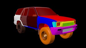 toyota 4runner truck 3D model