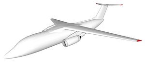 antonov an-148 3d model